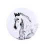 Andalou - aimant avec cheval, empreinte exceptionnelle de cheval de la marque Art-Dog