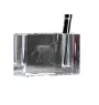 American Saddlebred - Pen stand, crystal organiser with picture of a horse, unique desk decoration by Art-Dog brand