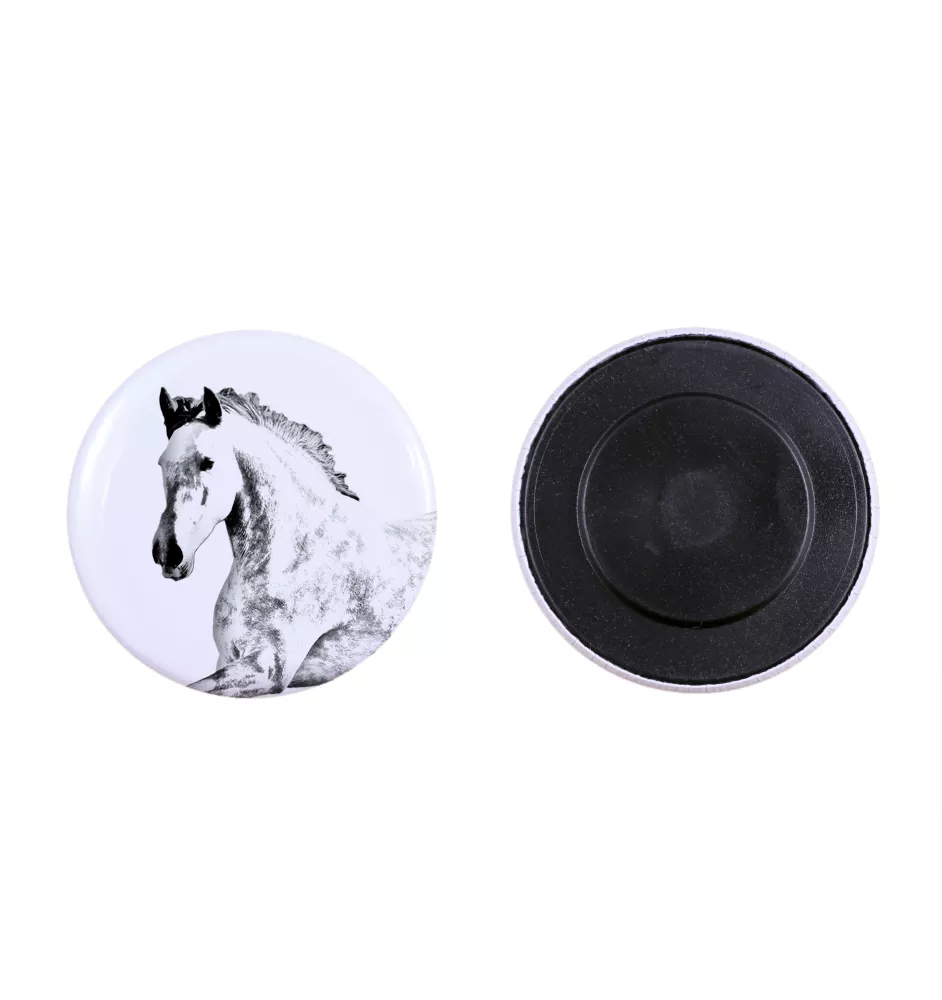 Andalou - aimant avec cheval, empreinte exceptionnelle de cheval de la marque Art-Dog