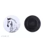 Andalusier - Magnet mit Pferd, ein einzigartiges Abdruck des Pferdes der Marke Art-Dog