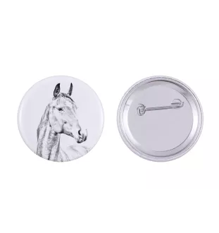 Cheval de sang américain - aimant avec cheval, empreinte exceptionnelle de cheval de la marque Art-Dog