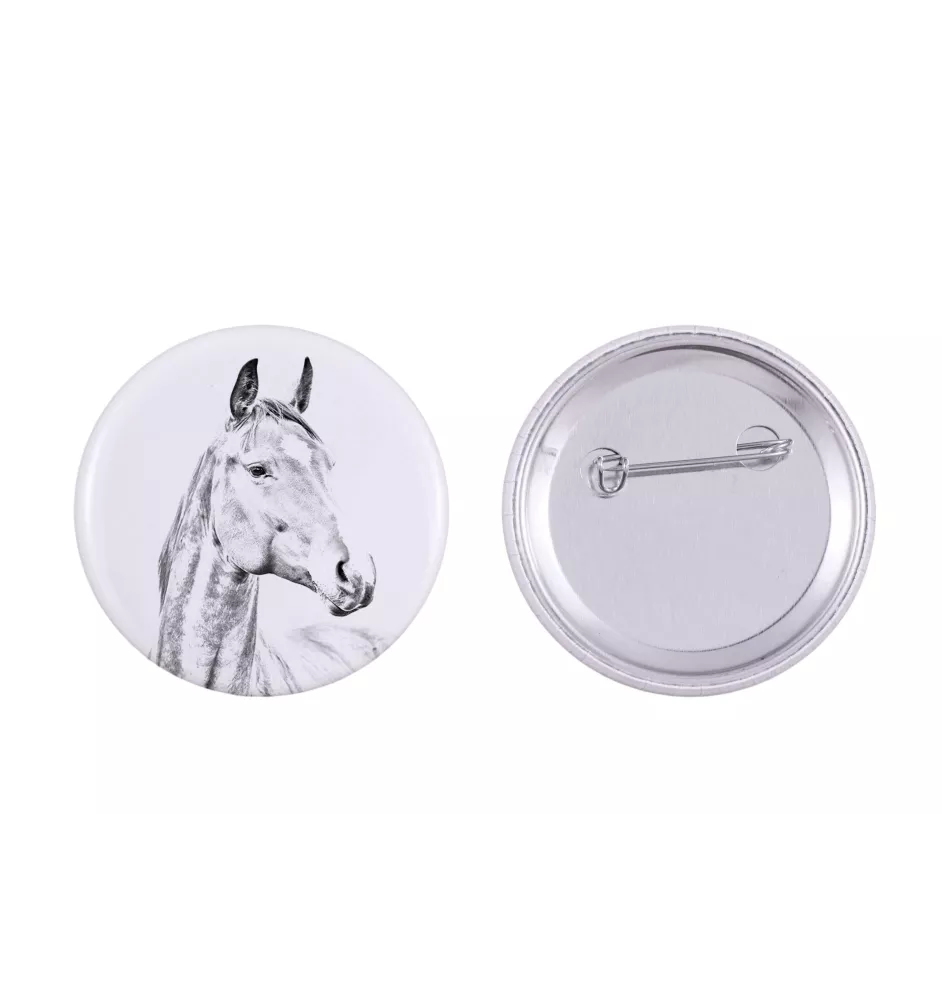 Cheval de sang américain - aimant avec cheval, empreinte exceptionnelle de cheval de la marque Art-Dog