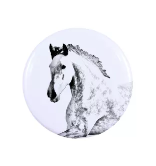 Andalou - aimant avec cheval, empreinte exceptionnelle de cheval de la marque Art-Dog