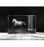 Andalou - Porte-stylos, organiseur en cristal avec image d'un cheval, décoration de bureau unique par la marque Art-Dog