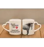 American Saddlebred - Tasse mit Hund, entzückende Tasse mit herzförmigem Henkel, universelles Geschenk der Marke Art-Dog