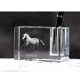 Andaluzyjski penholder kryształowy z koniem Art-Dog