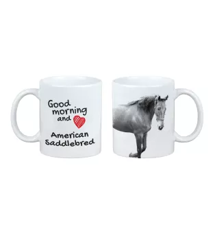 Cheval de selle américain - tasse avec chien, tasse personnalisée avec impression, cadeau classique pour tous de la marque Art-Dog
