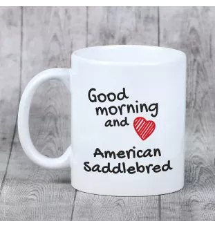 American Saddlebred - cup with a dog, personalized cup with a print, a classic gift for everyone from the Art-Dog brand