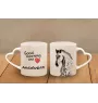 Andalou - tasse avec chien, une tasse adorable avec une anse en forme de cœur, un cadeau universel de la marque Art-Dog