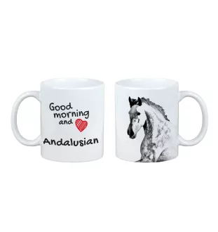 Andalusian - cup with a dog, personalized cup with a print, a classic gift for everyone from the Art-Dog brand