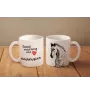 Andalusier - Tasse mit Hund, personalisierte Tasse mit Druck, klassisches Geschenk für jeden von der Marke Art-Dog.