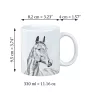 Cheval de sang américain - tasse avec un cheval, tasse avec une photo, cadeau personnalisé de la marque Art-Dog