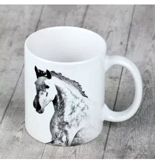 Andalou - tasse avec un cheval, tasse avec une photo, cadeau personnalisé de la marque Art-Dog