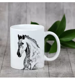 Andalusier - Tasse mit Pferd, niedliche Tasse mit Grafik, Geschenk mit Ihrem Foto von der Marke Art-Dog