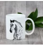 Andalou - tasse avec un cheval, une tasse charmante avec une illustration, un cadeau avec votre photo de la marque Art-Dog
