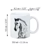 Andalou - tasse avec un cheval, une tasse joyeuse pour les amoureux des chiens, un cadeau personnalisé de la marque Art-Dog