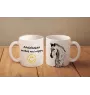 Andalou - tasse avec un cheval, une tasse joyeuse pour les amoureux des chiens, un cadeau personnalisé de la marque Art-Dog