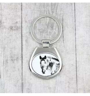 Appaloosa - porte-clés avec un cheval, porte-clés imprimé, breloque personnalisée de la marque Art-Dog
