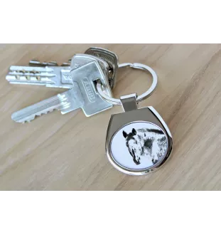 Appaloosa - keychain with a horse, keychain with a print, personalized pendant from the Art-Dog brand