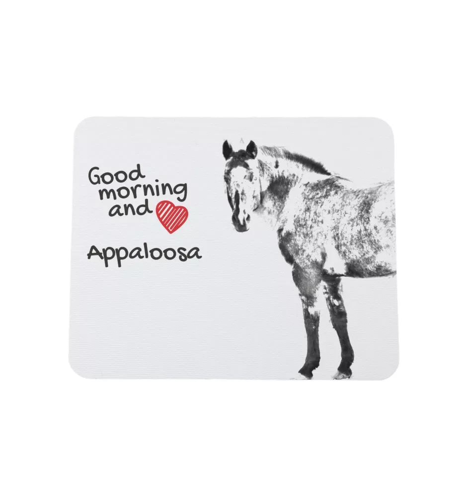 Appaloosa - mouse pad with print, personalized pad with a horse, unique gadget for an office worker from the Art-Dog brand
