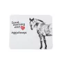 Appaloosa - mouse pad with print, personalized pad with a horse, unique gadget for an office worker from the Art-Dog brand