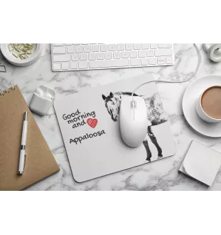 Appaloosa - mouse pad with print, personalized pad with a horse, unique gadget for an office worker from the Art-Dog brand