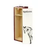 Appaloosa - wine box with a horse, alcohol box with graphics, personalized gift box from the Art-Dog brand