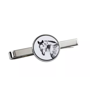Appaloosa - pince à cravate avec un cheval, pince à cravate personnalisée, cadeau unique pour homme de la marque Art-Dog