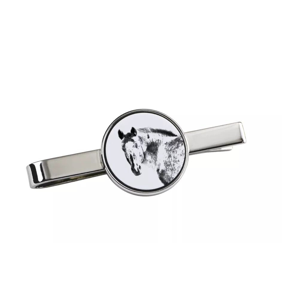 Appaloosa - Krawattennadel mit Pferd, personalisierter Krawattenclip, einzigartiges Geschenk für Männer von der Marke Art-Dog