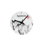 Appaloosa - wall clock with a horse, shelf clock with a print, personalized home decoration from the Art-Dog brand