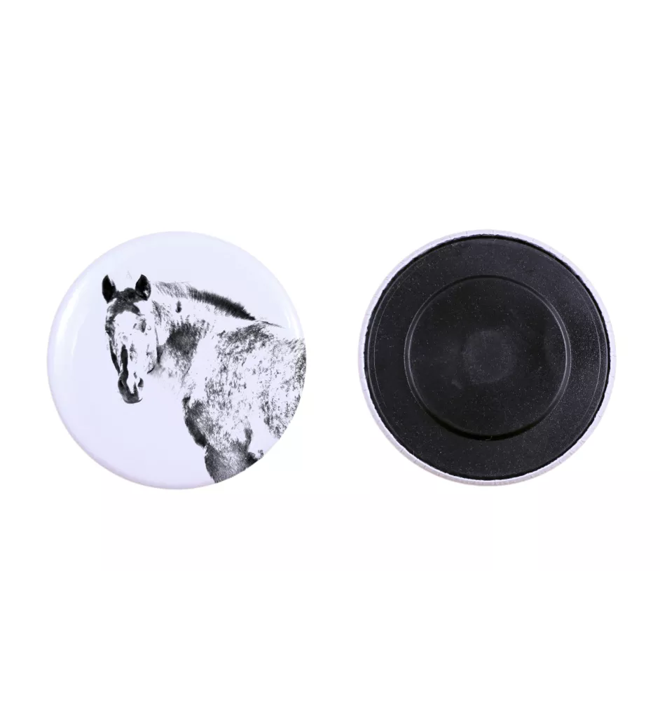 Appaloosa - aimant avec cheval, empreinte exceptionnelle de cheval de la marque Art-Dog