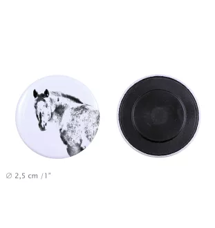 Appaloosa - Magnet mit Pferd, ein einzigartiges Abdruck des Pferdes der Marke Art-Dog