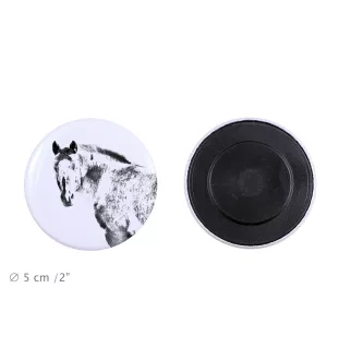 Appaloosa - Magnet mit Pferd, ein einzigartiges Abdruck des Pferdes der Marke Art-Dog