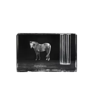 Appaloosa penholder kryształowy z koniem Art-Dog
