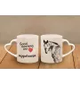 Appaloosa - Tasse mit Hund, entzückende Tasse mit herzförmigem Henkel, universelles Geschenk der Marke Art-Dog