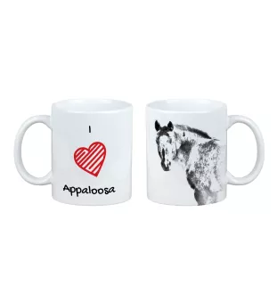 Appaloosa - cup with a horse, cute cup with graphics, a gift with your photo from the Art-Dog brand