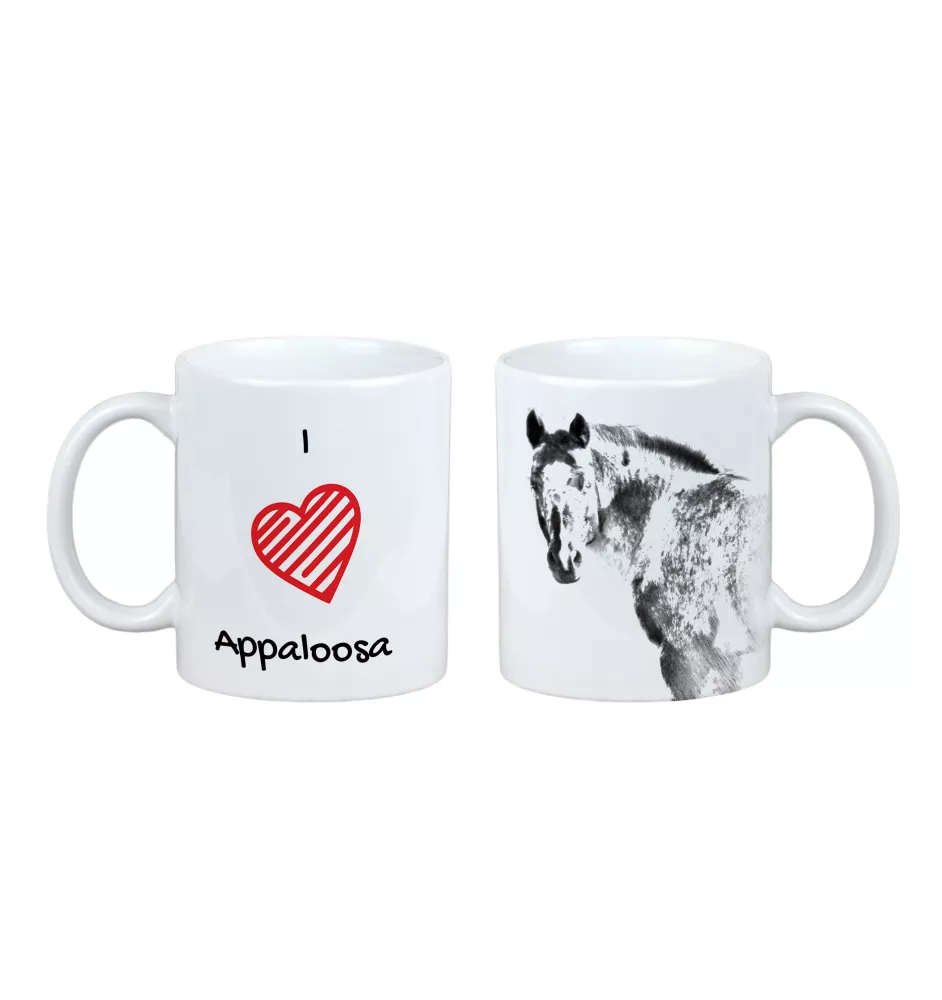 Appaloosa - Tasse mit Pferd, niedliche Tasse mit Grafik, Geschenk mit Ihrem Foto von der Marke Art-Dog