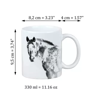Appaloosa kubekz koniem I love Art-Dog