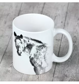 Appaloosa - cup with a horse, a cheerful cup for a dog lover, a personalized gift from the Art-Dog brand