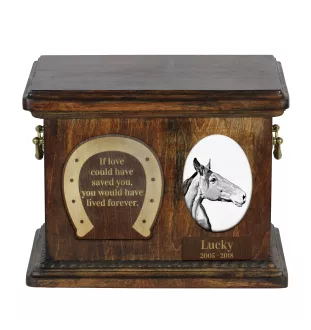 Australian Stock Horse drewniania urna dla konia Art-Dog