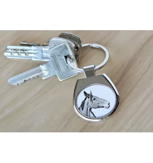 Australian Stock Horse - keychain with a horse, keychain with a print, personalized pendant from the Art-Dog brand