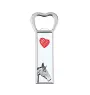 Australian Stock Horse - bottle opener with a horse, personalized fridge magnet bottle opener, unique gift for men by Art-Dog brand