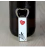 Cheval d'élevage australien - ouvre-bouteille avec un cheval, ouvre-bouteille personnalisé pour le réfrigérateur, cadeau unique pour homme de la marque Art-Dog