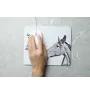 Australisches Zuchtpferd - Mauspad mit Druck, personalisiertes Mauspad mit Pferd, einzigartiges Gadget für Büroangestellte von Art-Dog.
