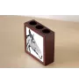 Australian Stock Horse - pen holder with a horse, desk organizer with a print, personalized desk decoration from the Art-Dog brand