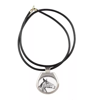 Australian Stock Horse - horse necklace, personalized pendant with a photo, unique necklace for women and men by Art-Dog brand