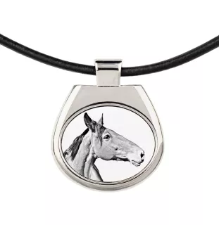 Cheval d'élevage australien - collier avec un cheval, pendentif personnalisé avec une photo, un collier unique pour femmes et hommes de la marque Art-Dog