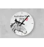 Cheval d'élevage australien - horloge murale avec cheval, horloge de table avec impression, décoration personnalisée de la maison de la marque Art-Dog