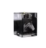 Cheval d'élevage australien - Bougeoir avec image d'un cheval, porte bougie en cristal, cadeau personnalisé par la marque Art-Dog