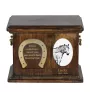 Basque Mountain Horse - urn for horse ashes, urn for horse with a photo, personalized box for animal ashes by Art-Dog brand